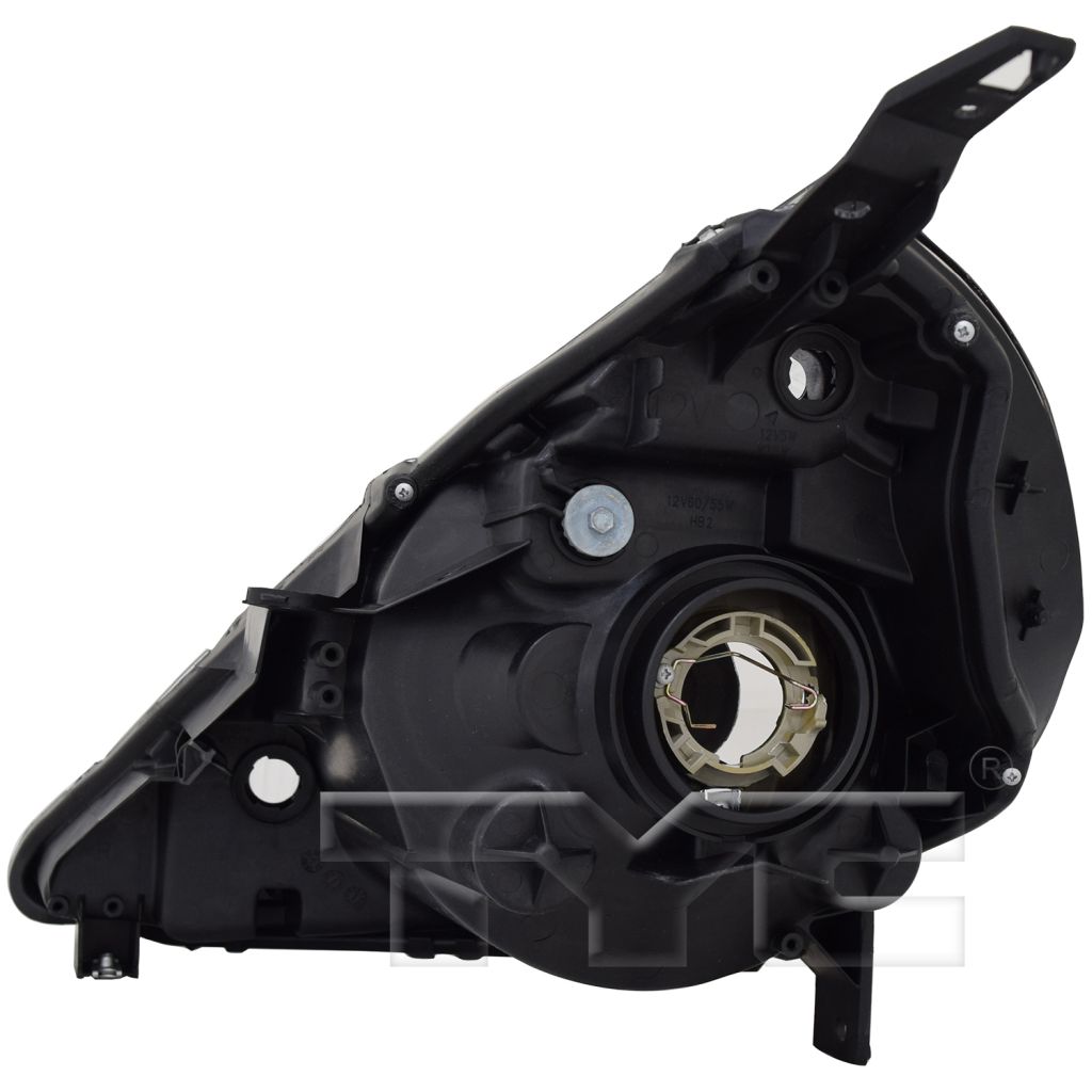 HONDA FIT HEAD LAMP UNIT RIGHT (Passenger Side) (BLK)**CAPA** OEM#33101SLNA01ZC 2007-2008 PL#HO2503131C