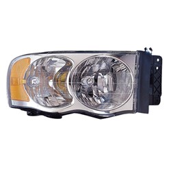 DODGE TRUCKS & VANS DODGE/PU (R2500/3500)(R1500 Mega Cab 06-08) HEAD LAMP ASSEMBLY RIGHT (Passenger Side) OEM#55077120AG 2005 PL#CH2503161