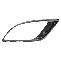 DODGE TRUCKS & VANS DURANGO FOG LAMP COVER OUTER MOLDING RIGHT (Passenger Side) CHROME (2PC BUMPER CVR)**CAPA** OEM#5113744AB 2014-2020 PL#CH1039163C