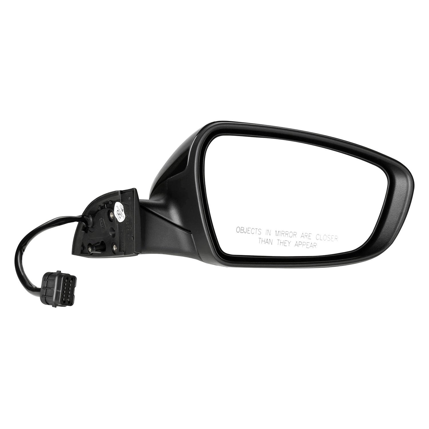 KIA FORTE SEDAN DOOR MIRROR RIGHT (Passenger Side) PWR/HTD/SIGNAL/PUDDL (WO/BSD)(PWR-FOLD) OEM#87620B0030 2017-2018 PL#KI1321214