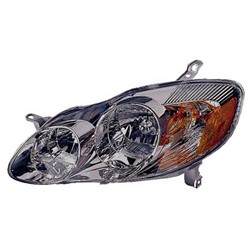 TOYOTA COROLLA/SEDAN HEAD LAMP ASSY RIGHT (Passenger Side) (S MDL) OEM#8111002200 2003-2004 PL#TO2503142