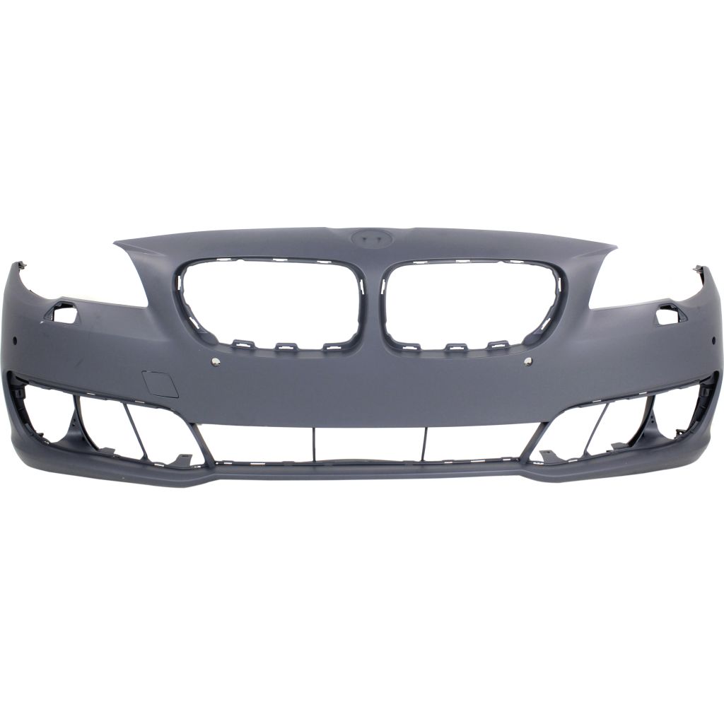 BMW BMW 5 SERIES HYBRID FRONT BUMPER COVER PRIMED (W/SENSOR)(W/SIDE CAMERA)( WO/M PKG) OEM#51117332681 2014-2016 PL#BM1000310