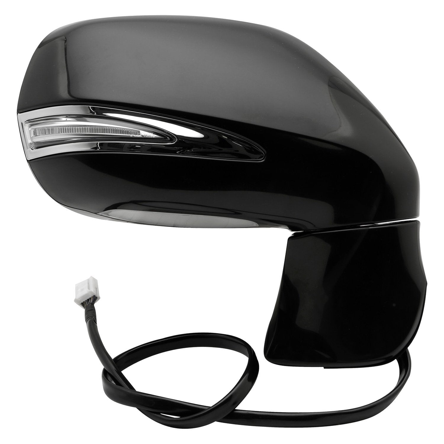 LEXUS RX 350 DOOR MIRROR RIGHT (Passenger Side) PWR/HTD/SIGNAL/PUDDL/MEMORY/P-FOLD (WO/DIMMER)(WO/BLIND DET) OEM#879100E120C0 2013-2015 PL#LX1321142