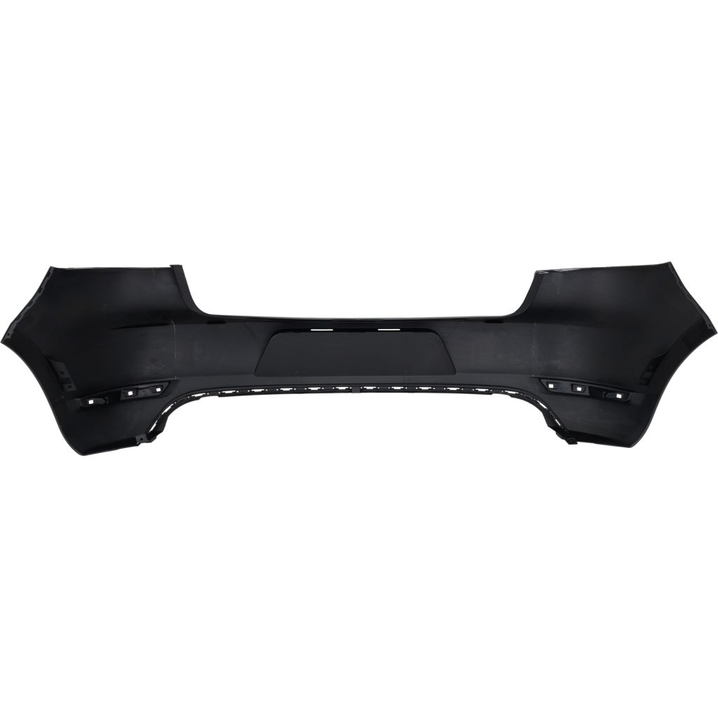 VOLKSWAGEN GOLF (2/4 DR) (LH Exhaust) REAR BUMPER COVER PRIMED (WO/PARK ASSIST) OEM#5K6807417GGRU 2010-2014 PL#VW1100182