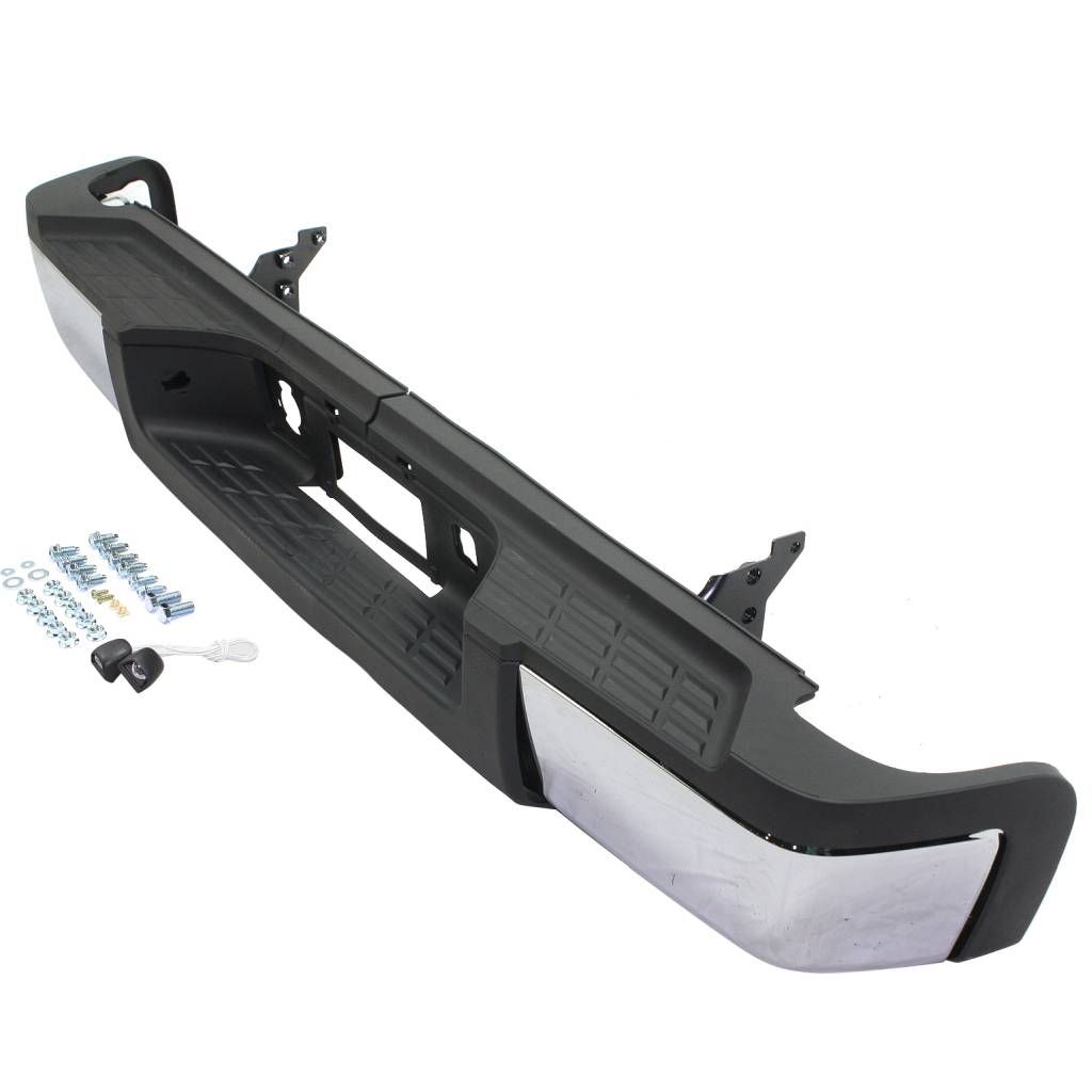 GM TRUCKS & VANS SILVERADO/PU 2500/3500 (CHEVY) STEP BUMPER ASSEMBLY CHR(SINGLE REAR WHEEL) (WO/SENSOR) OEM#22932801 2011-2014 PL#GM1103164
