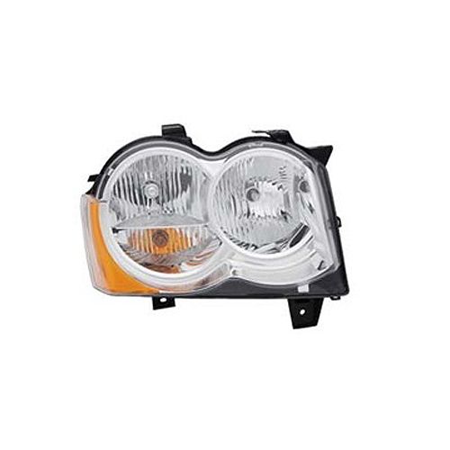 JEEP GRAND CHEROKEE HEAD LAMP ASSEMBLY RIGHT (Passenger Side) (HALOGEN) OEM#55157482AE 2008-2010 PL#CH2519131