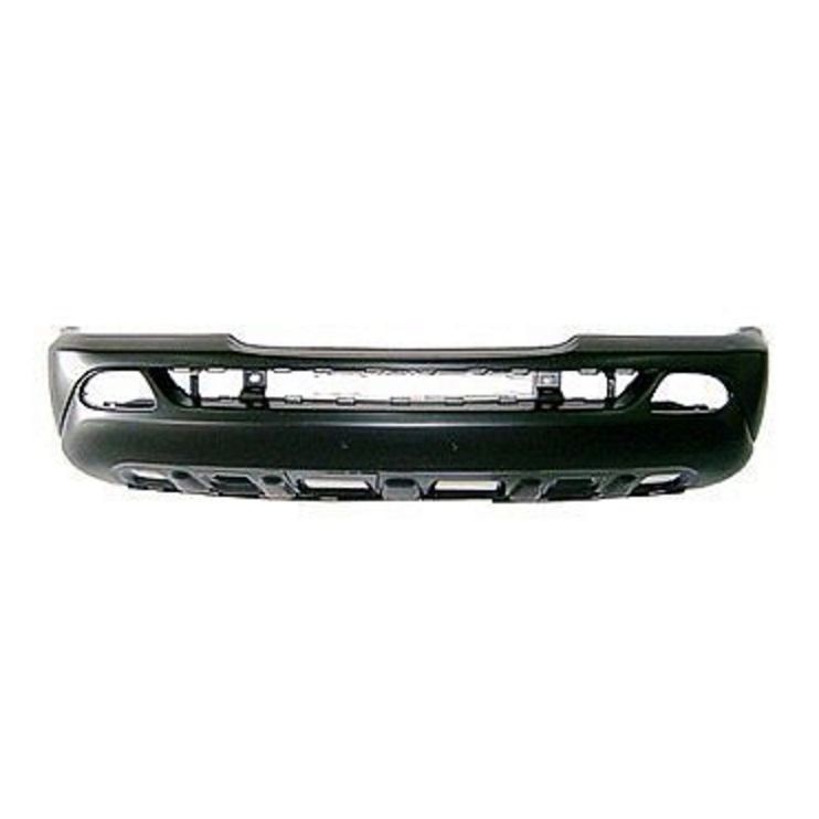MERCEDES-BENZ ML-CLASS (163) FRONT BUMPER COVER PRIMED (W/RECT FOG)(W/O PARK)(W/O WASHER) OEM#1638804570 2002-2005 PL#MB1000162