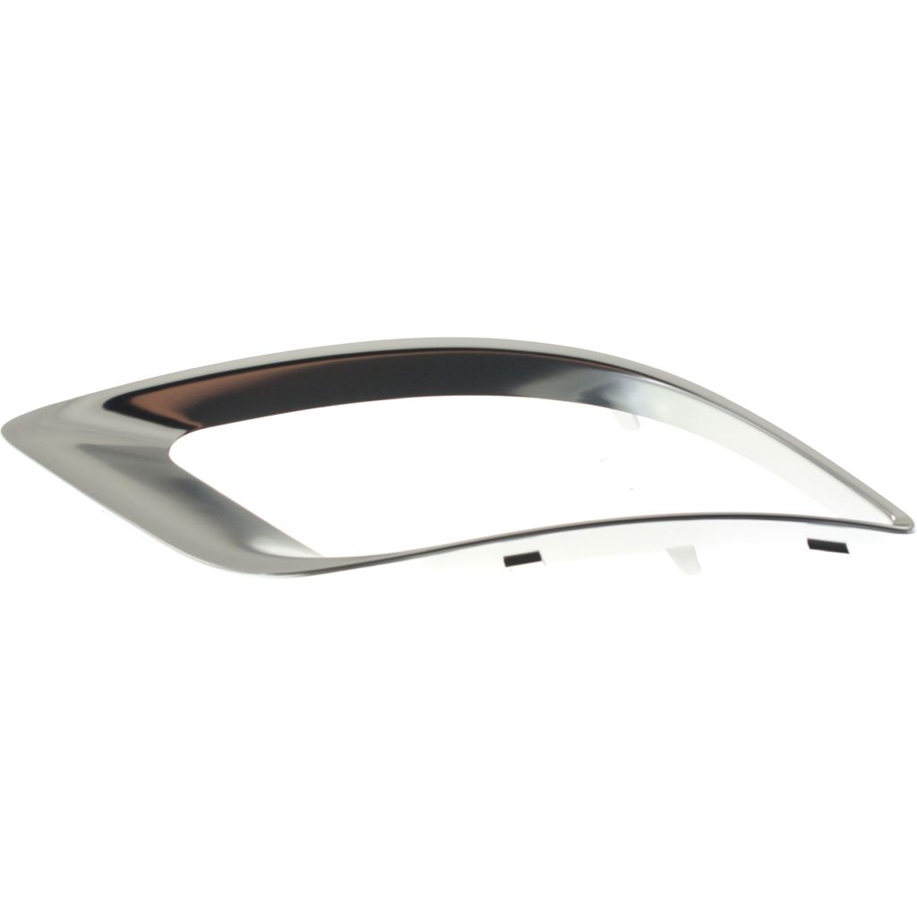 DODGE TRUCKS & VANS DURANGO FOG LAMP COVER OUTER MOLDING LEFT (Driver Side) SATIN NICKEL CHROME (2PC BUMPER CVR) OEM#6CH63SZ7AA 2016-2020 PL#CH1038182