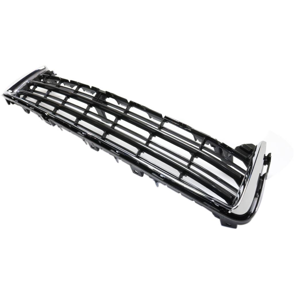 TOYOTA HIGHLANDER HYBRID GRILLE LOWER BLACK W/CHR FRAME MOLDING OEM#531020E040 2014-2016 PL#TO1036152