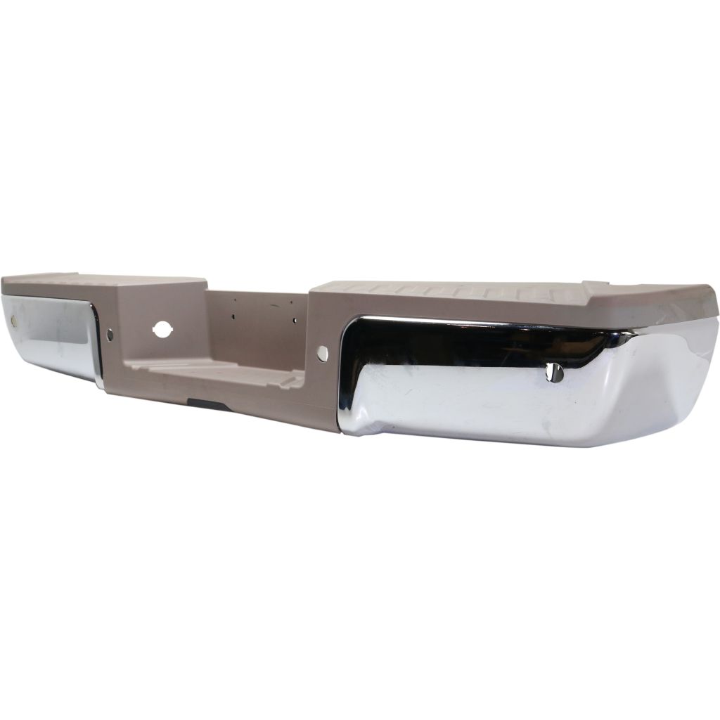 FORD TRUCKS & VANS FORD/PU F250/350/450 (SUPER DUTY) REAR STEP BUMPER ASSY CHROME W/TAN PAD (W/SENSOR) OEM#9C3Z17906D-PFM 2013-2016 PL#FO1103182
