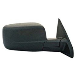 DODGE TRUCKS & VANS DODGE/PU (R2500/3500) DOOR MIRROR RIGHT (Passenger Side) MANUAL (SINGLE GLASS)(TEXT BLK) OEM#55372068AF (P) 2010-2012 PL#CH1321308