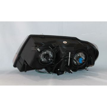 JEEP GRAND CHEROKEE HEAD LAMP ASSEMBLY RIGHT (Passenger Side) (LAREDO/SPORT)(AMBER PARK LEN/BLK BEZEL) OEM#5103400AA 1999-2004 PL#CH2503121