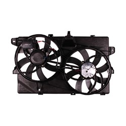 FORD TRUCKS & VANS EDGE RADIATOR & A/C FAN ASSEMBLY (WO/TOWING)(DUAL FAN) OEM#CT4Z8C607B 2007-2010 PL#FO3115177