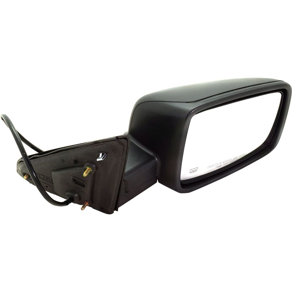 DODGE TRUCKS & VANS DODGE/PU (R2500/3500) DOOR MIRROR RIGHT (Passenger Side) POWER/HEATED (SINGLE GLASS)(TEXT BLK) OEM#55372066AH (P) 2010-2012 PL#CH1321303