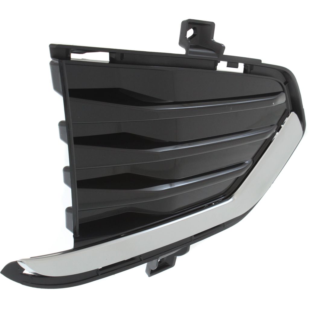 CADILLAC XT5 FOG LAMP COVER RIGHT (Passenger Side) BLACK W/SATIN CHROME MOLDING OEM#84107961 2017-2023 PL#GM1039205