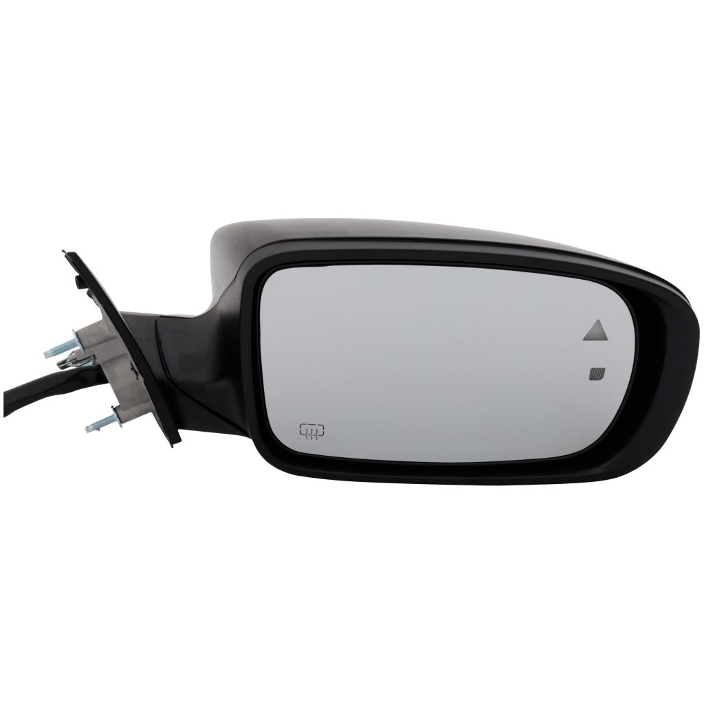 DODGE CHARGER DOOR MIRROR RIGHT (Passenger Side) PWR/HTD/PUDDLE/M-FOLD (W/BSD)(PTM) OEM#1TG40TZZAK 2015-2019 PL#CH1321452