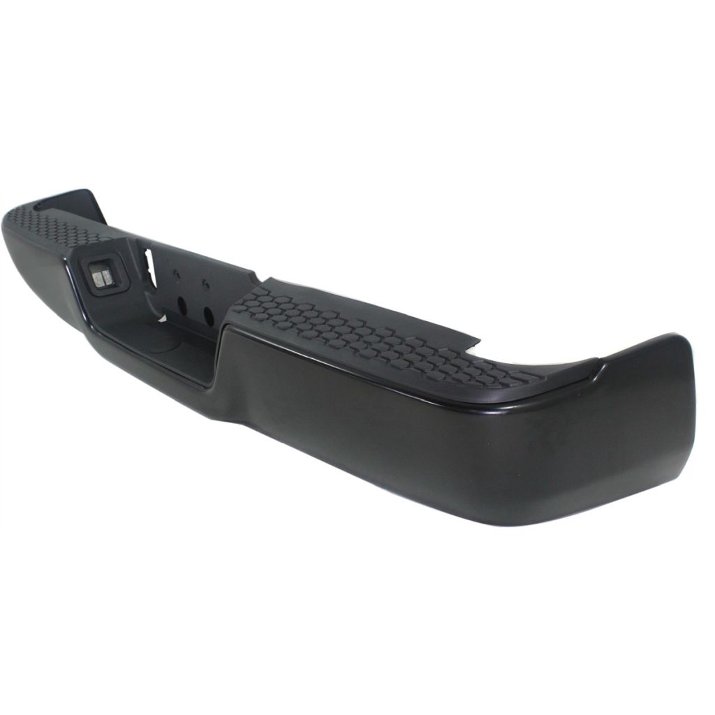 DODGE TRUCKS & VANS DODGE/PU (R1500) STEP BMPER ASSEMBLY BLACK (SINGLE EXHAUST)(WO/SENSOR) OEM#68049746AB-PFM (P) 2013-2022 PL#CH1103120