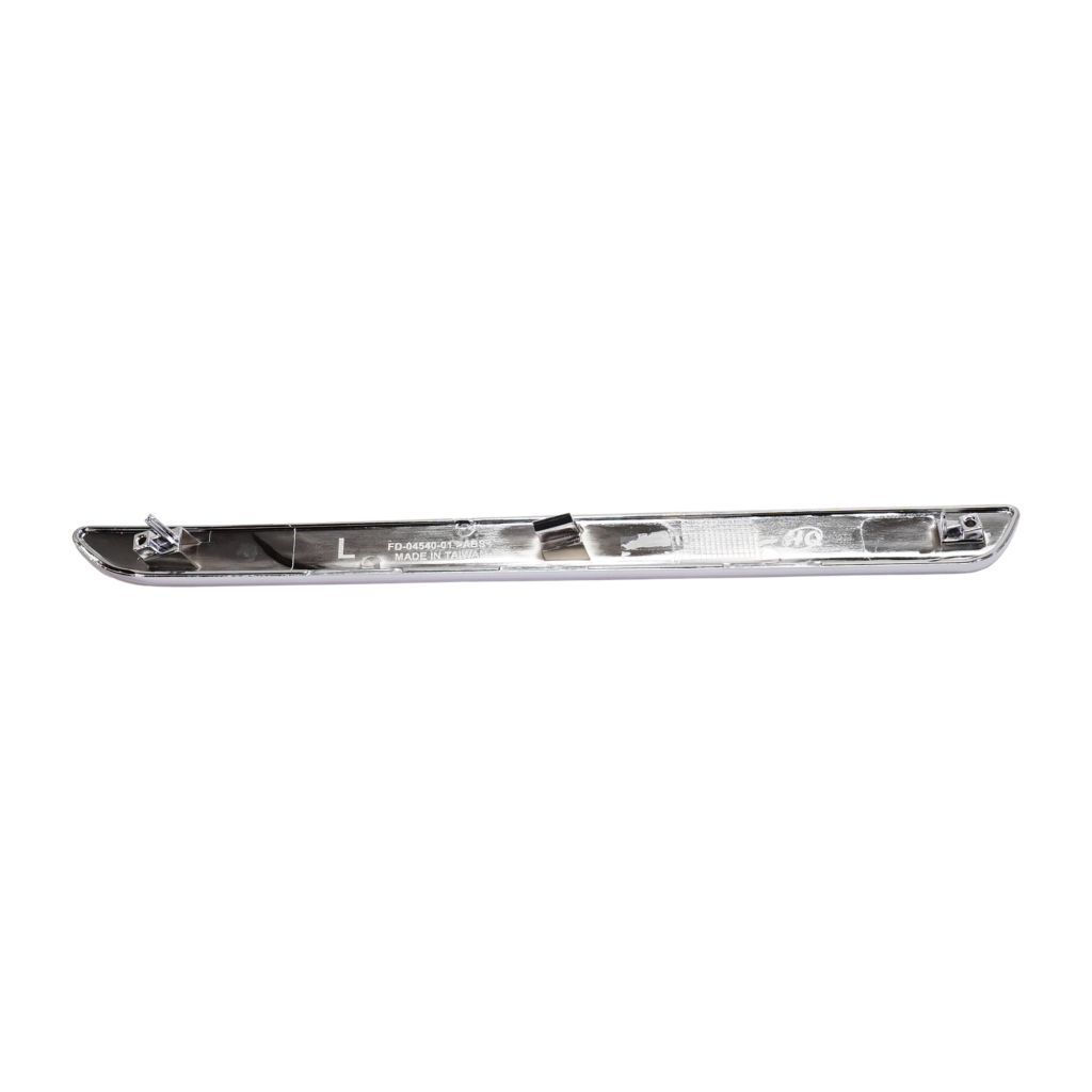 FORD TRUCKS & VANS EXPLORER REAR BUMPER COVER SIDE MLDG LEFT (Driver Side) CHROME (LTD) **CAPA** OEM#JB5Z17C830AC 2018-2019 PL#FO1146102C