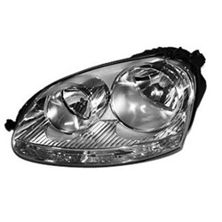 VOLKSWAGEN JETTA WAGON HEAD LAMP ASSEMBLY LEFT (Driver Side) (HALOGEN)(W/O LOGO)**CAPA** OEM#1K6941005S 2009 PL#VW2502127C