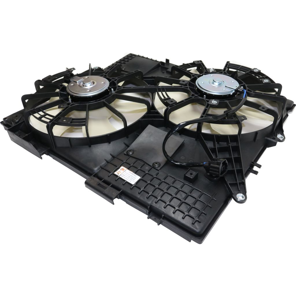 CADILLAC CTS SEDAN 08-13/CTS-V SEDAN RADIATOR & A/C FAN ASSEMBLY (DUAL FAN)(CTS) OEM#19129896-PFM 2008 PL#GM3115223