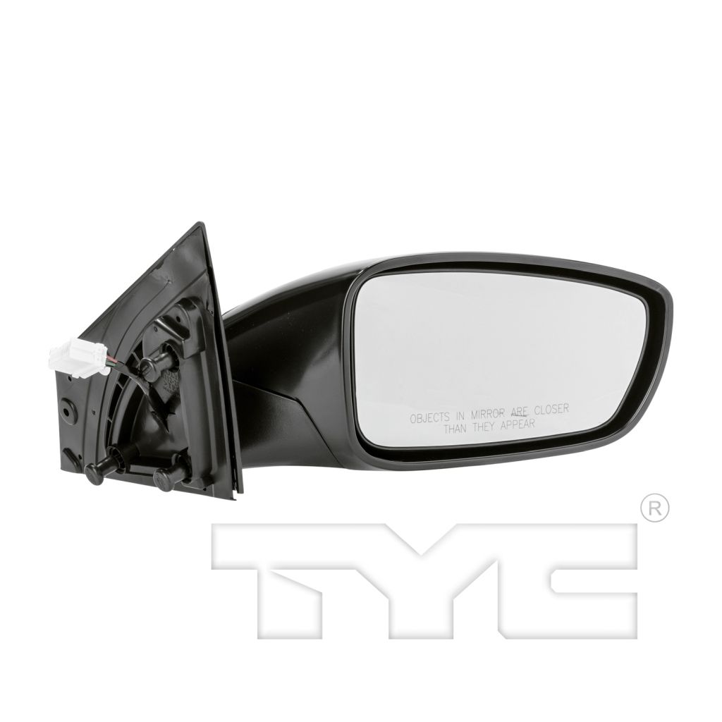 HYUNDAI SONATA DOOR MIRROR RIGHT (Passenger Side) POWER/HEATED (WO/SIGNAL) OEM#876203Q010 2011-2014 PL#HY1321166