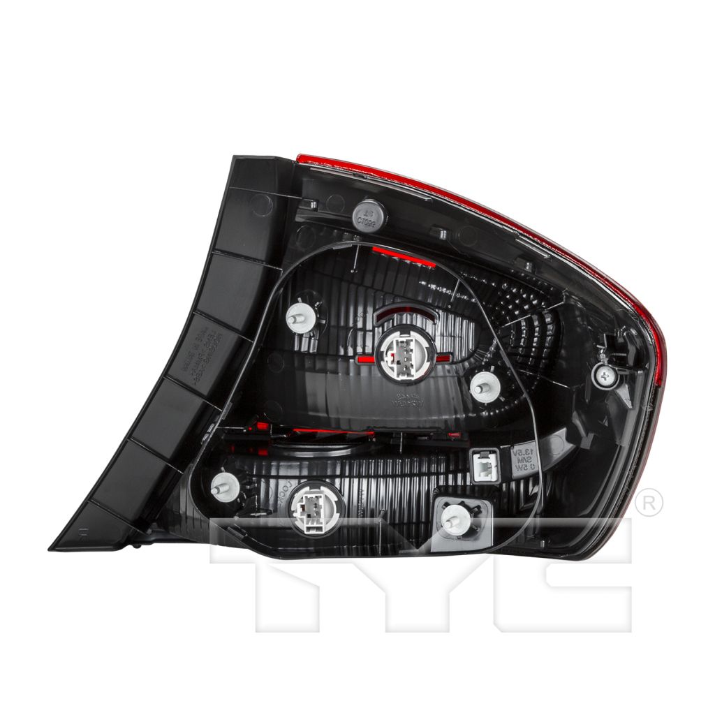 HONDA CIVIC SEDAN TAIL LAMP ASSEMBLY LEFT (Driver Side)**CAPA** OEM#33550TR0A51 2013-2015 PL#HO2804102C