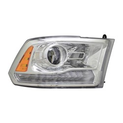 DODGE TRUCKS & VANS DODGE/PU (R1500) HEAD LAMP RIGHT (Passenger Side) (W/PROJECTOR)(CHR BEZEL)**CAPA** OEM#68324940AD 2016-2022 PL#CH2503290C