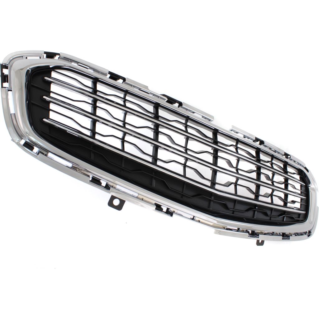 CHEVROLET CRUZE / CRUZE LIMITED GRILLE LOWER ASSEMBLY GRAY W/CHR MLDG; W/CHR FRAME(LTZ) OEM#95433926 2015-2016 PL#GM1200729