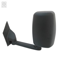 GM TRUCKS & VANS CHEVY/GMC/VAN(Express/Savana) DOOR MIRROR LEFT (Driver Side) MANUAL BLACK (BOX TRUCK APPLICATION) OEM#25894029 2003-2011 PL#GM1320426