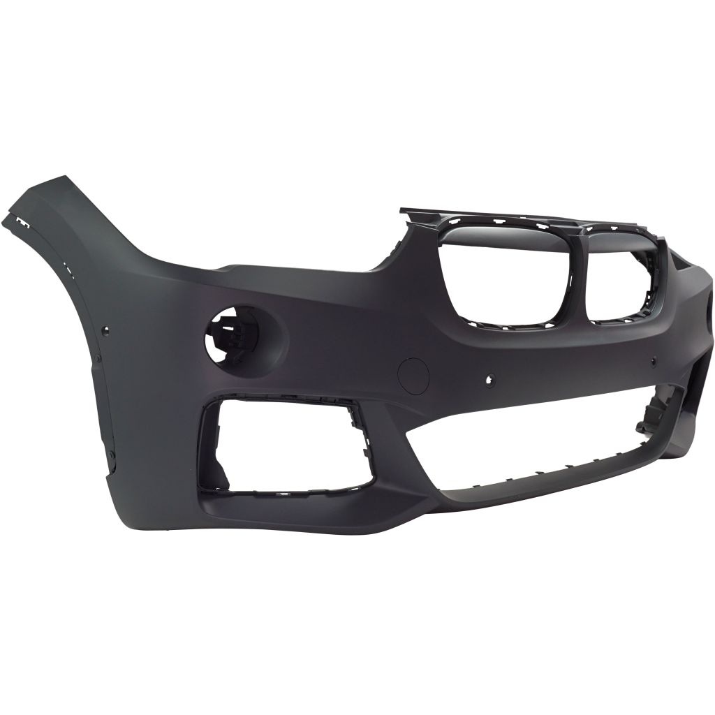 BMW BMW X1 FRONT BUMPER COVER PRIMED (WO/WASHER)(W/SENSOR)(W/M PKG) **CAPA** OEM#51118072771 2017-2019 PL#BM1000446C