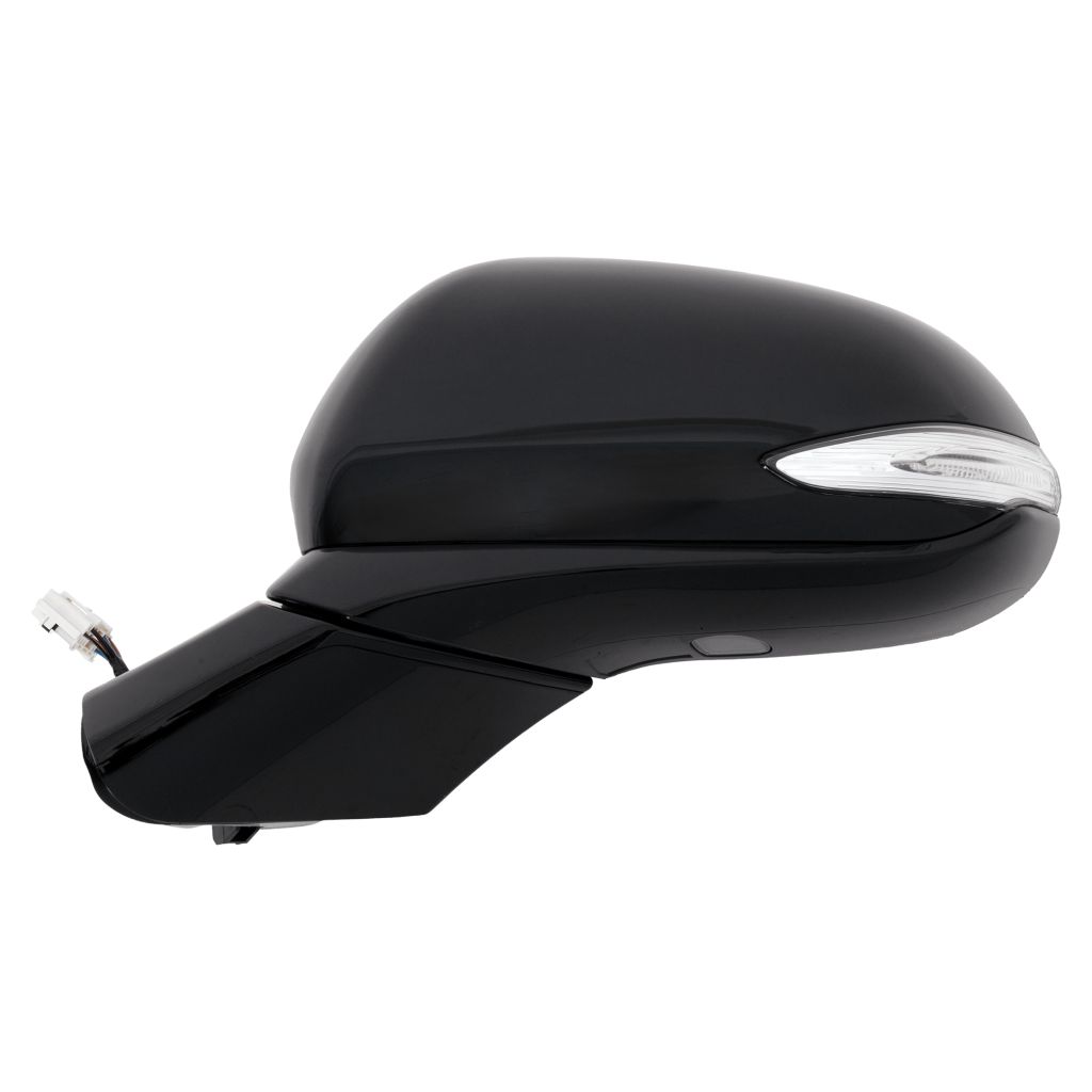 HYUNDAI SANTA FE DOOR MIRROR LEFT (Driver Side) PWR/HTD/SIGNAL/PUDDLE (W/BSD)(WO/CAMERA)(BLACK) OEM#87610S2130 2019-2020 PL#HY1320264