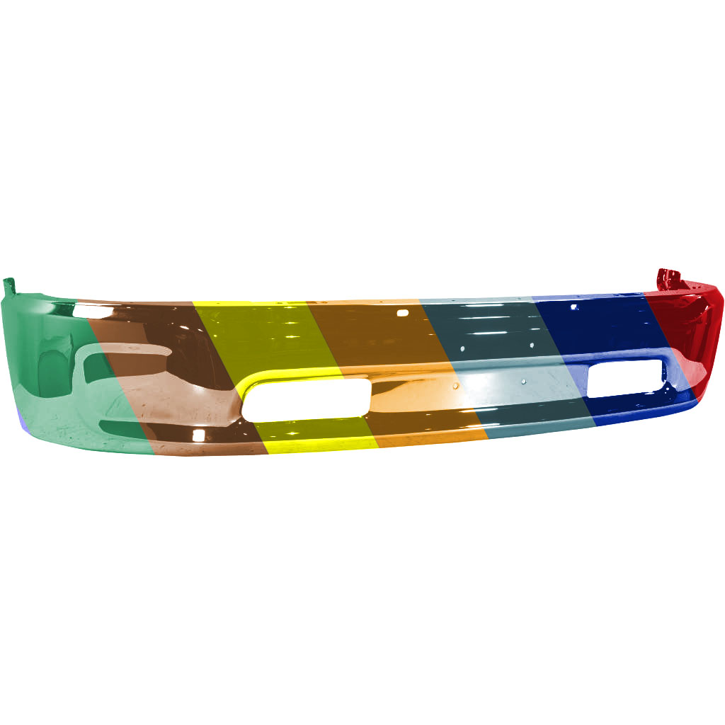DODGE TRUCKS & VANS DODGE/PU (R1500) FRONT BUMPER CHROME (WO/FOG)(WO/SENSOR) OEM#68160855AC 2013-2022 PL#CH1002397