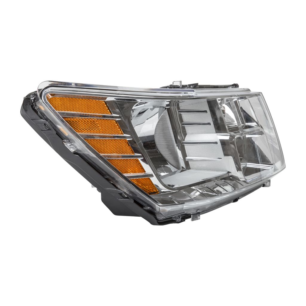 DODGE JOURNEY HEAD LAMP ASSEMBLY RIGHT (Passenger Side) (CHROME BEZEL) OEM#5116288AC (P) 2009-2020 PL#CH2503222