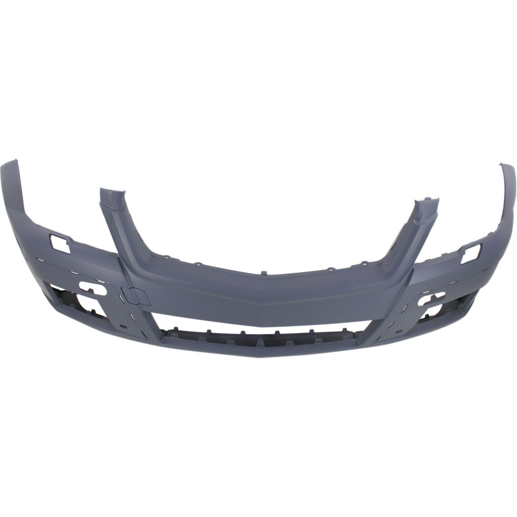 MERCEDES-BENZ GLK-CLASS (204) FRONT BUMPER COVER PRIMED (W/ WASHER)(WO/SENSOR)(BASE W/ OFFROAD PKG) OEM#2048804740 2010-2012 PL#MB1000376