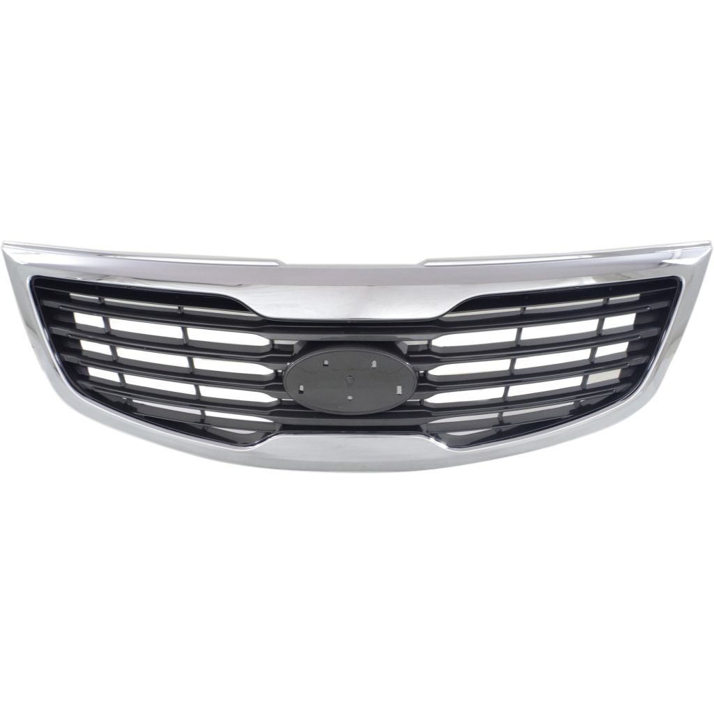 KIA SPORTAGE GRILLE CHR/BLK (2.4L) OEM#863503W000 2011-2012 PL#KI1200147