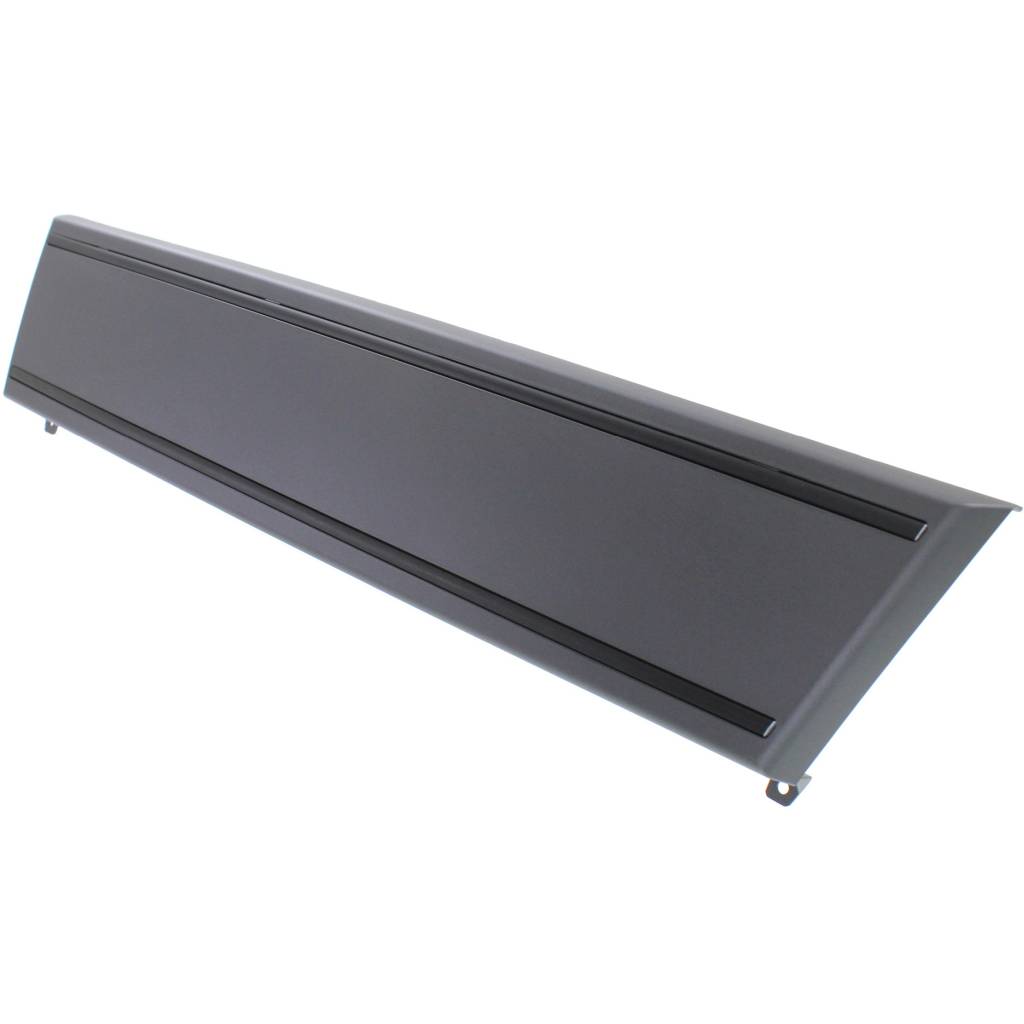 AUDI S5 CABRIO FRONT BUMPER LICENSE PLATE BAR PTD-BLACK WO/LICENSSE PLATE MOUNT OEM#8K0807287A3FZ 2010-2012 PL#AU1068103