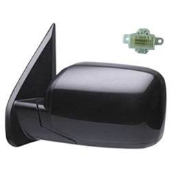 HONDA PILOT DOOR MIRROR LEFT (Driver Side) POWER/HEATED (WO/Signal Lamp) OEM#76258SZAA11ZA 2009-2015 PL#HO1320248