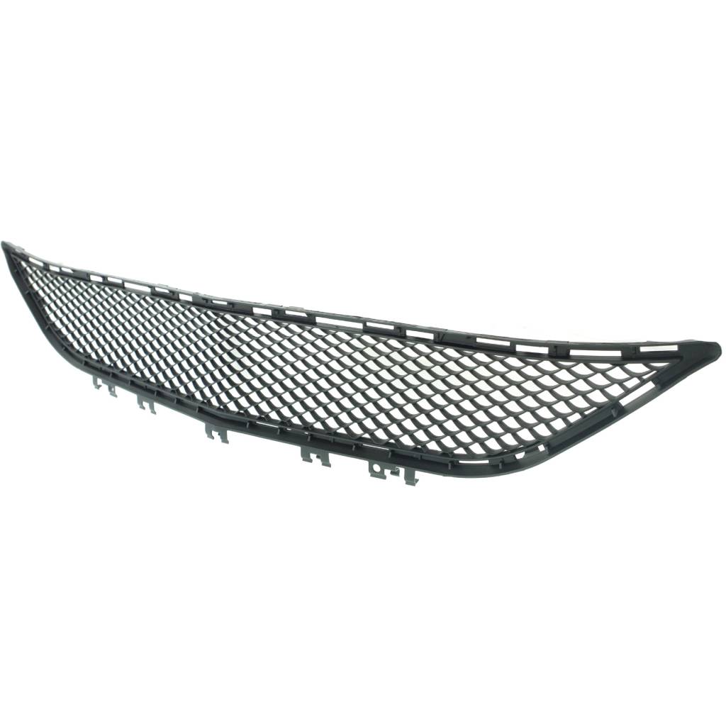 MERCEDES-BENZ E-CLASS SEDAN (212) FRONT BUMPER GRILLE (W/CENTER GRILLE EMBLEM)(EXC E63) OEM#2128850124 2014-2016 PL#MB1036137