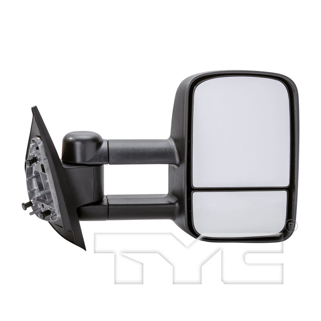GM TRUCKS & VANS SILVERADO/PU 2500/3500 (CHEVY) DOOR MIRROR RIGHT (Passenger Side) MANUAL (DUAL ARM) OEM#20862095 2011-2014 PL#GM1321337