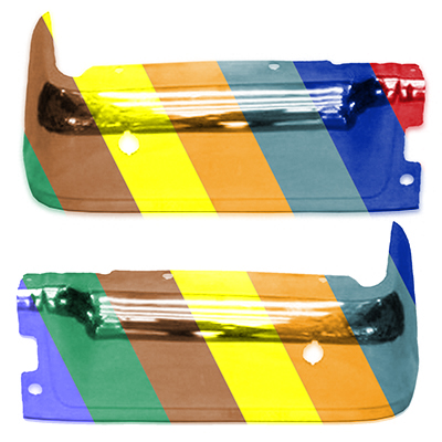 FORD TRUCKS & VANS FORD/PU (F150)(EXC SVT RAPTOR) STEP BMP CHROME RIGHT (Passenger Side) & LEFT (Driver Side) (2PC SET)(W/ SENSORS)(STYLESIDE) OEM#9L3Z17906B 2009-2014 PL#FO1102372