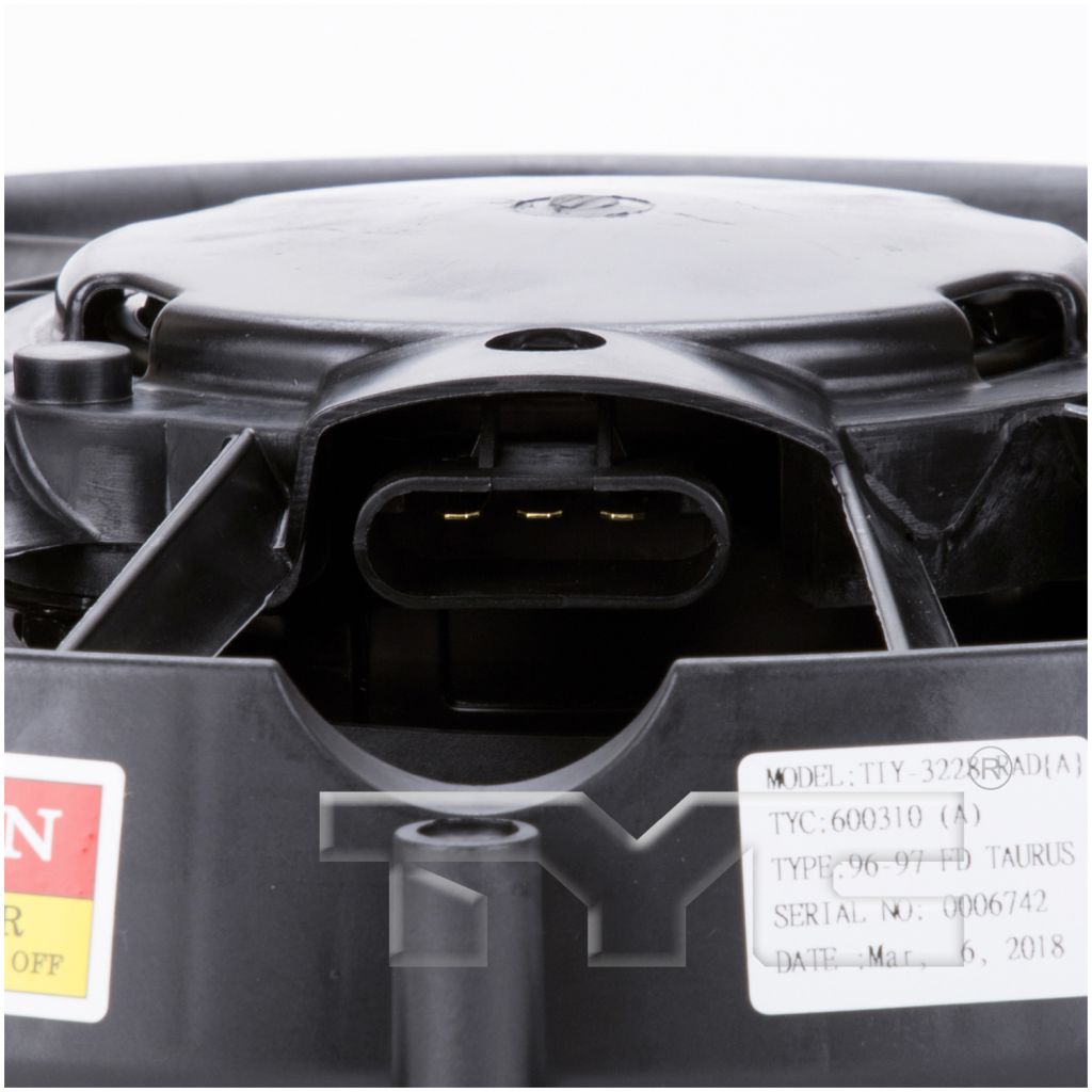 MERCURY SABLE RADIATOR FAN ASSEMBLY LEFT (Driver Side) OEM#F8DZ8C607AC 2000-2005 PL#FO3115107