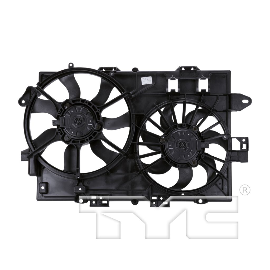 PONTIAC TORRENT RADIATOR & A/C FAN ASSEMBLY 3.6L (1st Design) OEM#19130470-PFM 2008 PL#GM3115226