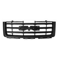 GM TRUCKS & VANS SIERRA/PU 1500 HYBRID (GMC) GRILLE ASSEMBLY BLACK (BLACK FRAME/ 3 BAR) OEM#22761793 2009-2012 PL#GM1200583