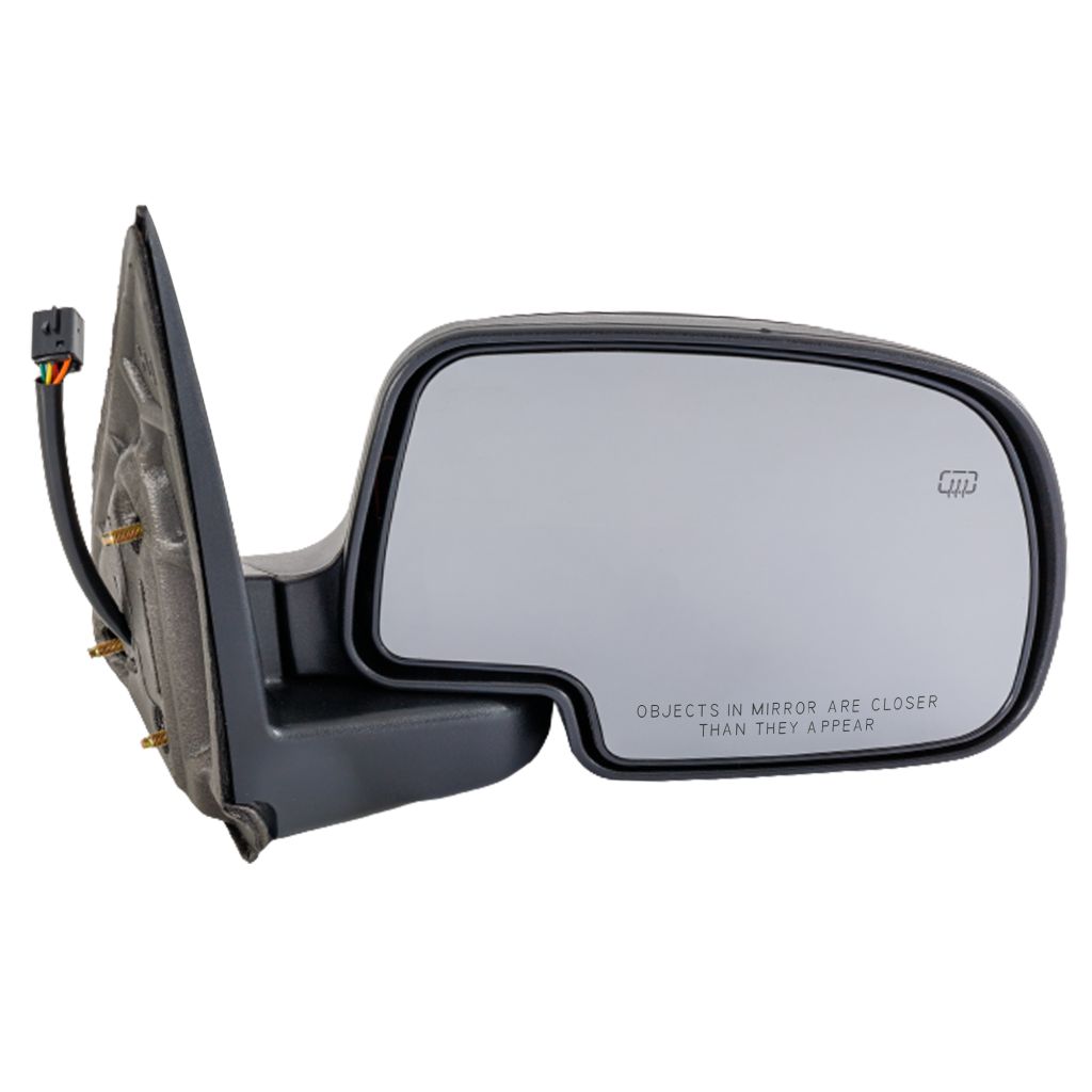 GM TRUCKS & VANS YUKON DENALI/YUKON XL DENALI (GMC) _(USE PART# 337163H)DR MIRROR RIGHT (Passenger Side) POWER/HEATED (W/LAMP & BLACK GRAINED)(M-FOLD) OEM#15179833 2001-2002 PL#GM1321247