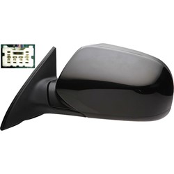 SUBARU LEGACY DOOR MIRROR LEFT (Driver Side) PWR/NON-HTD(WO/SIGNAL)(2 CVRS) OEM#91036AJ13B-PFM 2011-2014 PL#SU1320123