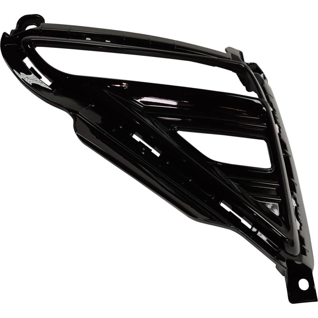 KIA FORTE SEDAN REAR BUMPER INSERT RIGHT (Passenger Side) PTD-BLACK (EXC FE) OEM#86662M7010 2019-2021 PL#KI1139101
