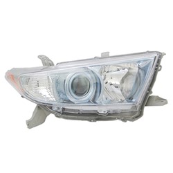 TOYOTA HIGHLANDER HYBRID HEAD LAMP UNIT LEFT (Driver Side) (NO BULB) OEM#8117048540 2011-2013 PL#TO2518129
