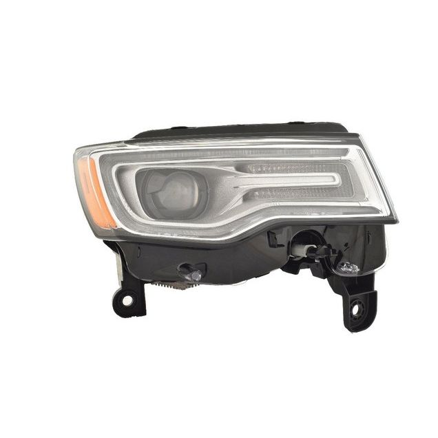 JEEPVEHICLE GRAND CHEROKEE / GRAND CHEROKEE WK HEAD LAMP ASSY RIGHT (Passenger Side) (SUMMIT/LIMITED MDL)(W/LIMITED X PKG)(WO/MOTOR MODULE) OEM#68266660AI 2017-2021 PL#CH2503315