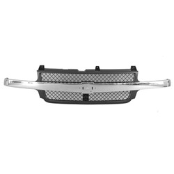 GM TRUCKS & VANS SILVERADO/PU (CHEVY) (07 OLD STYLE) GRILLE CHR/BLK (2500HD & 3500) OEM#15088290 1999-2002 PL#GM1200523