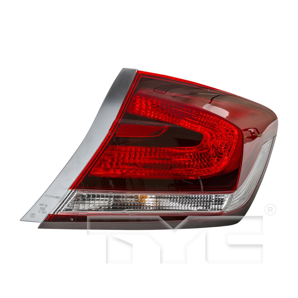 HONDA CIVIC SEDAN TAIL LAMP ASSEMBLY RIGHT (Passenger Side) OEM#33500TR0A51 2013-2015 PL#HO2805102